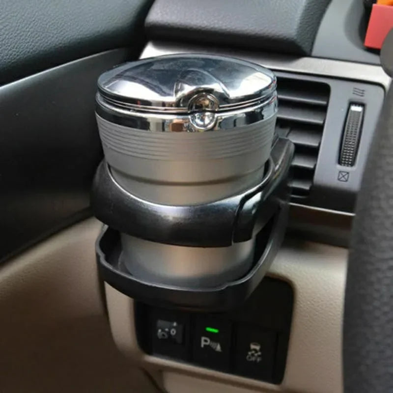 Car Air Vent Drink Holder Black detail view