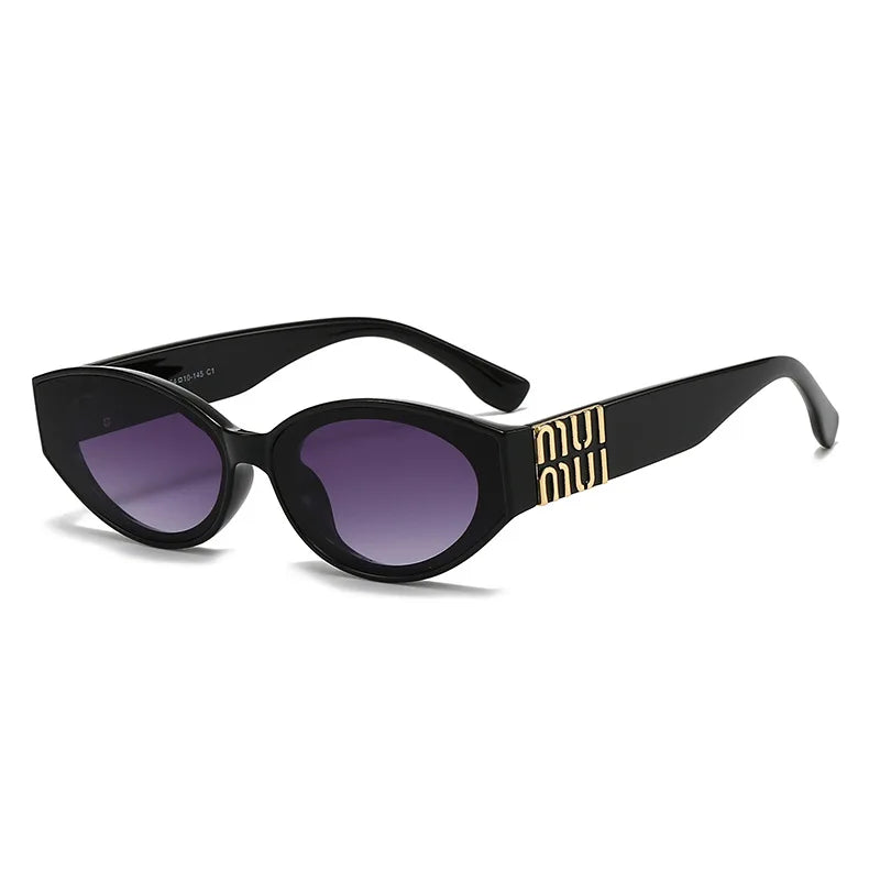 Retro Metal Star Sunglasses | Unisex Trendy Fashion Shades close-up view