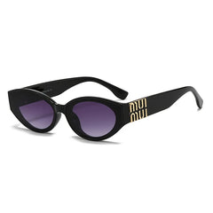 Retro Metal Star Sunglasses | Unisex Trendy Fashion Shades close-up view