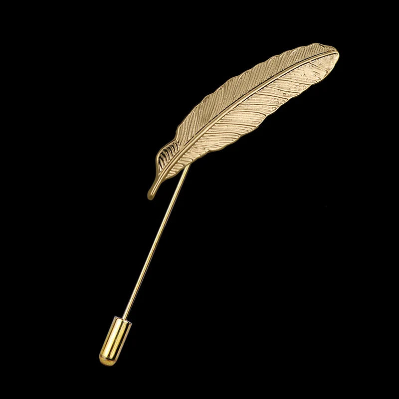 HUISHI Vintage Brooch Men Women Jewelry Accessories Gold Slivery Vintage Shape Suit Brooch Pin For Wedding Fashion Jewelry Retro