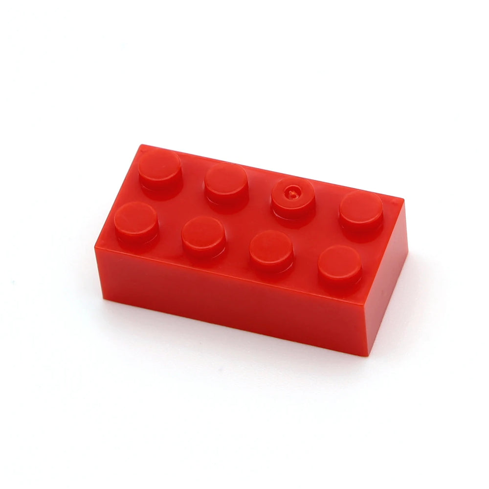 40pcs DIY Building Blocks Thick Figures Bricks 2x4 Dots | Educational Creative Toy additional angle
