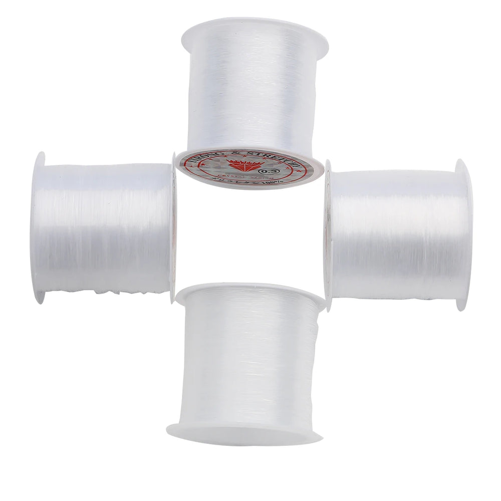 0.2/0.25/0.3/0.35/0.4/0.45/0.5/0.6mm 1 Roll Fish Line Wire Clear Non-stretch Strong Nylo detail view