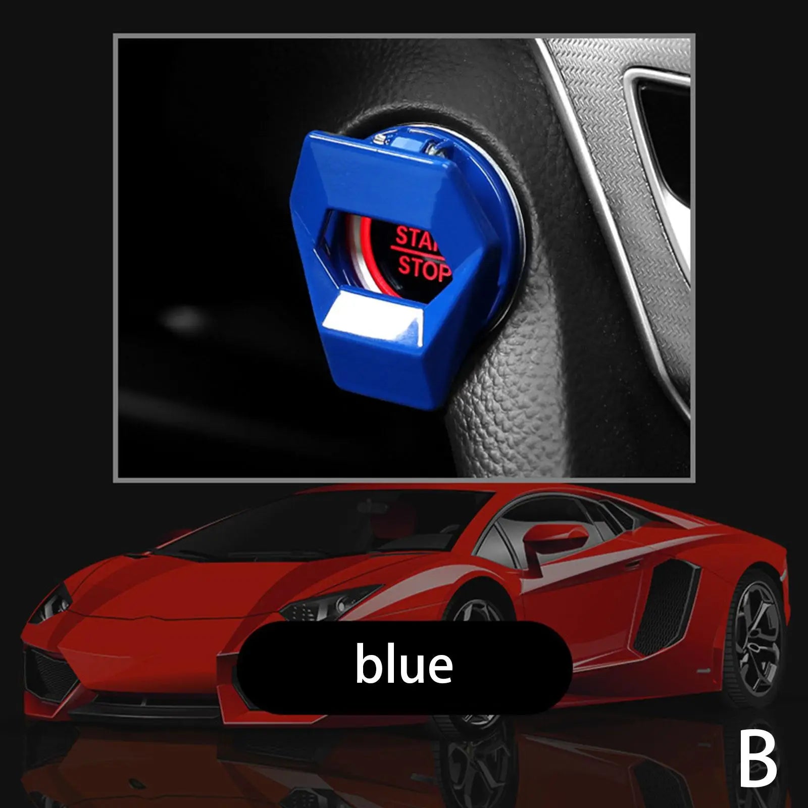 Auto Ignition Button For Car Car Engine Start Stop Switch Cover Anti-scratch Protection Decorative Car-Styling Accessories NEW