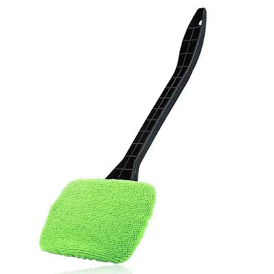 Car Windshield Cleaning Brush Kit with Microfiber Bonnet lifestyle view