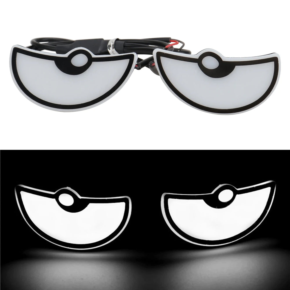 2PCS Car LED Demon Eye Light | Universal Dynamic Strobe Turn Signal Decorative Lights alternate view