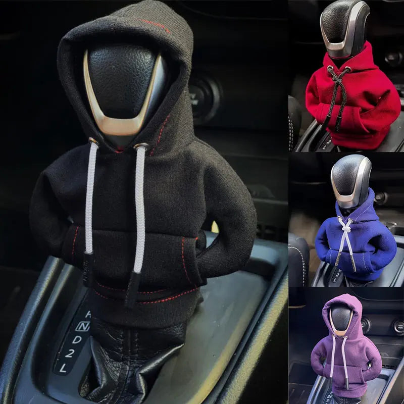 Hoodie Gear Shift Knob Cover Universal Fit