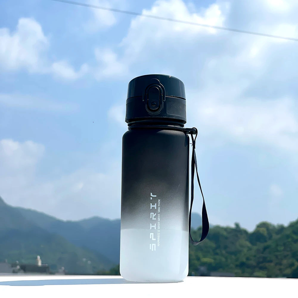 Large Capacity Motivational Sports Water Bottle 500ML/1000ML - Leak Proof Portable Re alternate view