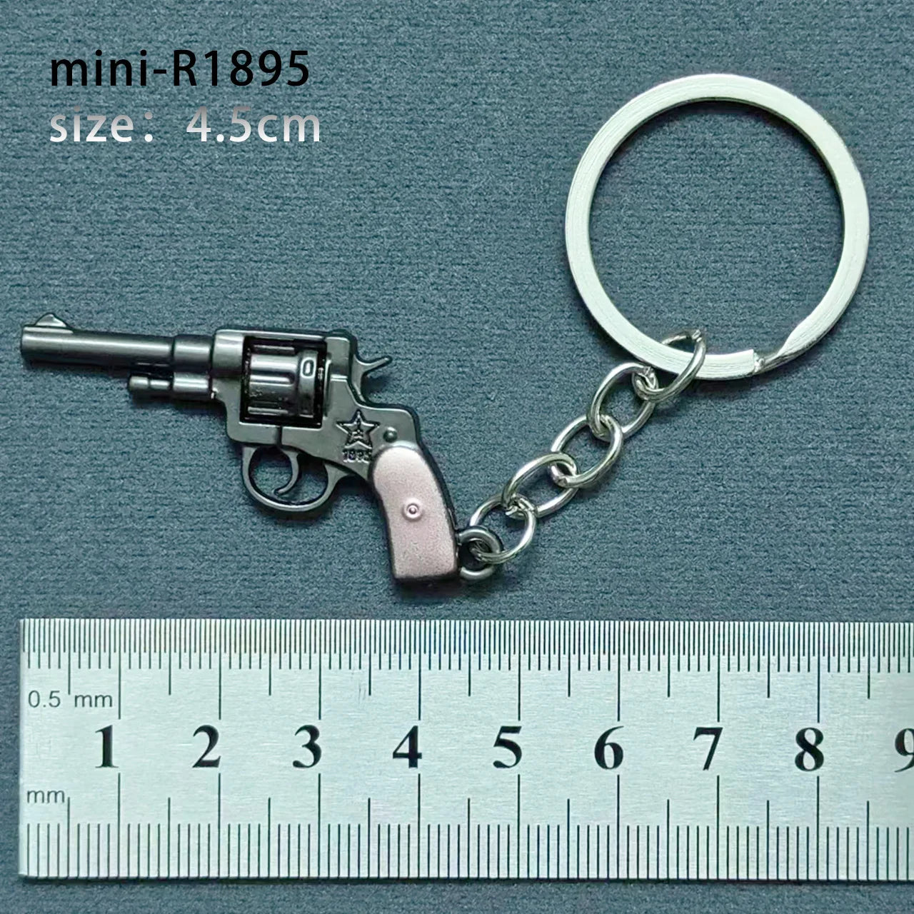 Mini Keychain Pendant Peace Elite 98k Alloy Gun Model PUBG Battlefield Boy Toy Hand additional angle