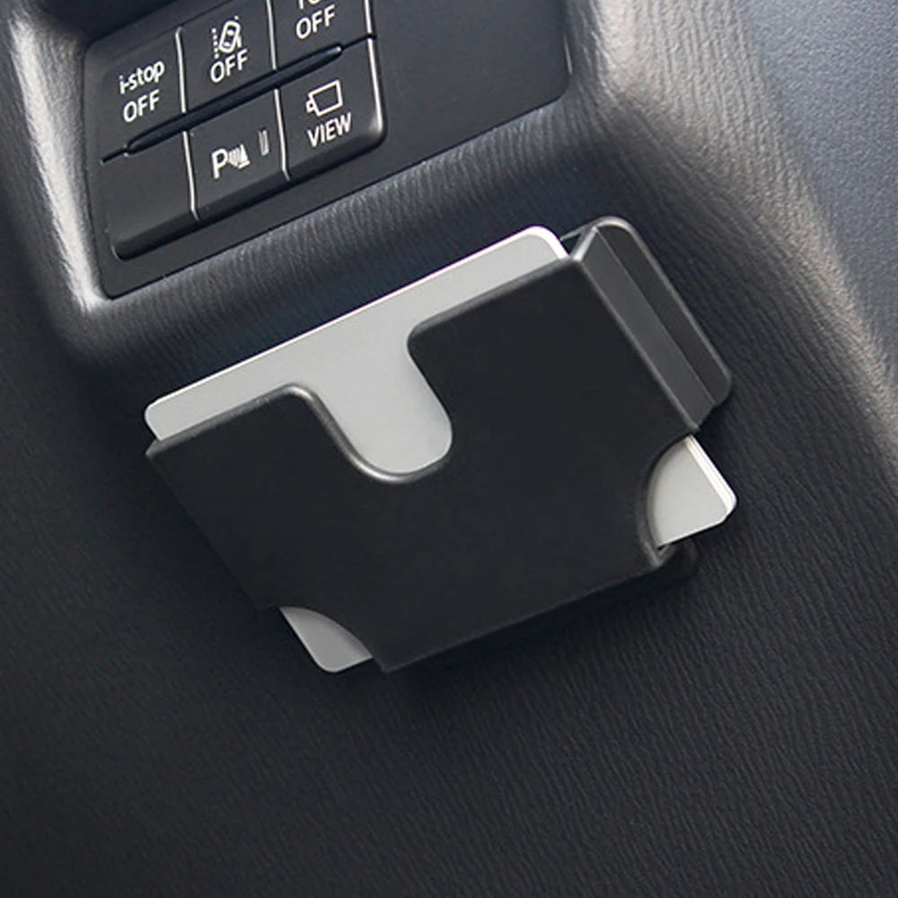 Universal Car Interior Card Holder Multi-function Portable Card Storage Box Car Sun V lifestyle view