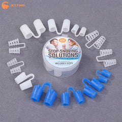 Silicone Anti Snore Nasal Dilators | Snoring Aid Nose Clip Set