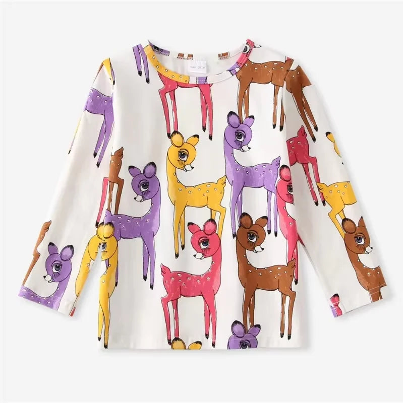 Kids Cotton Sweatshirt | Unisex Cartoon Top for Toddlers alternate view