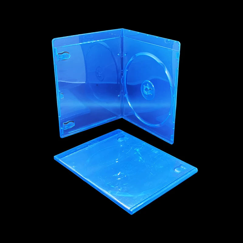 1PC CD Game Case Protective Box Compatible For Ps5 Game Disk Holder Disk Case CD DVD Discs Storage B