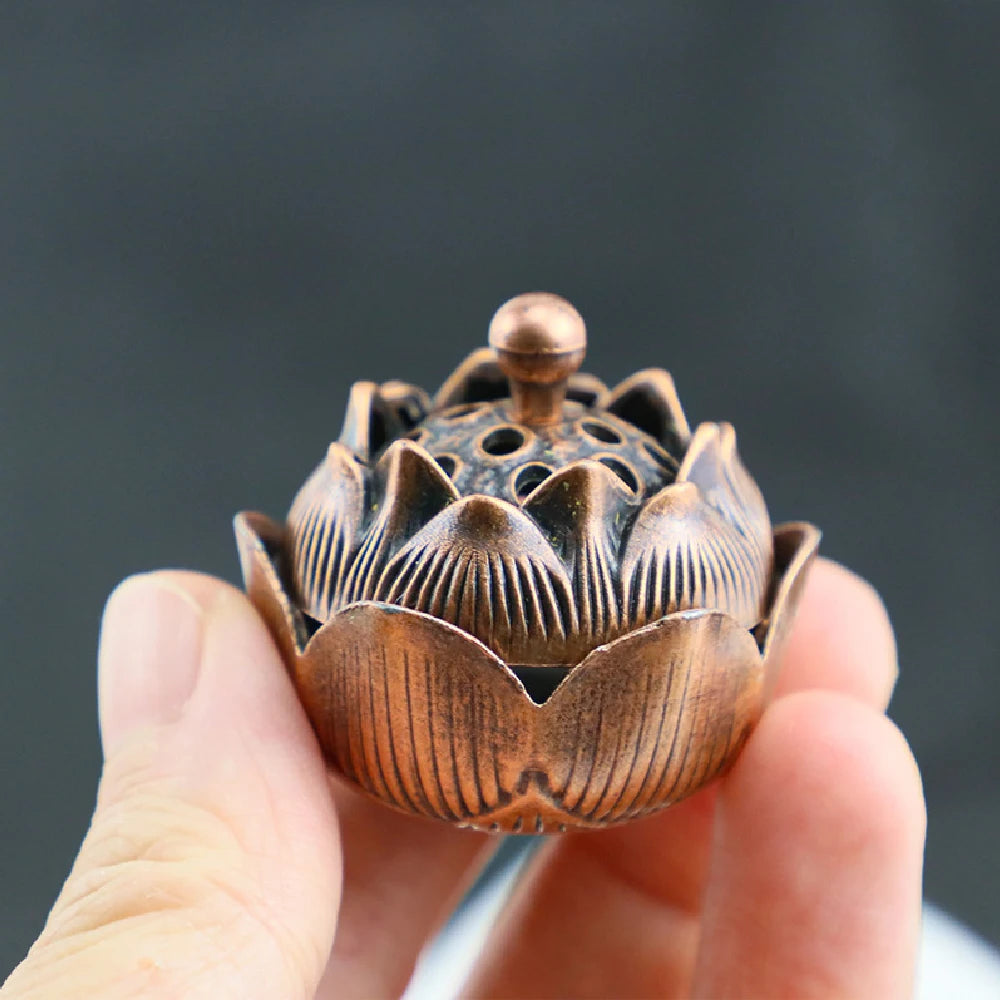 1pc Lotus Incense Holder | Mini Zen Decor Gift lifestyle view