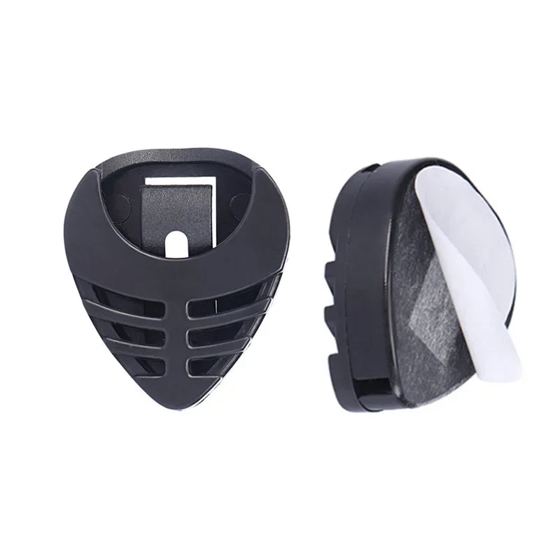 10Pcs Guitar Picks & Guitar Pick Holder Set For Acoustic Guitar Electric Guitar Bas additional angle