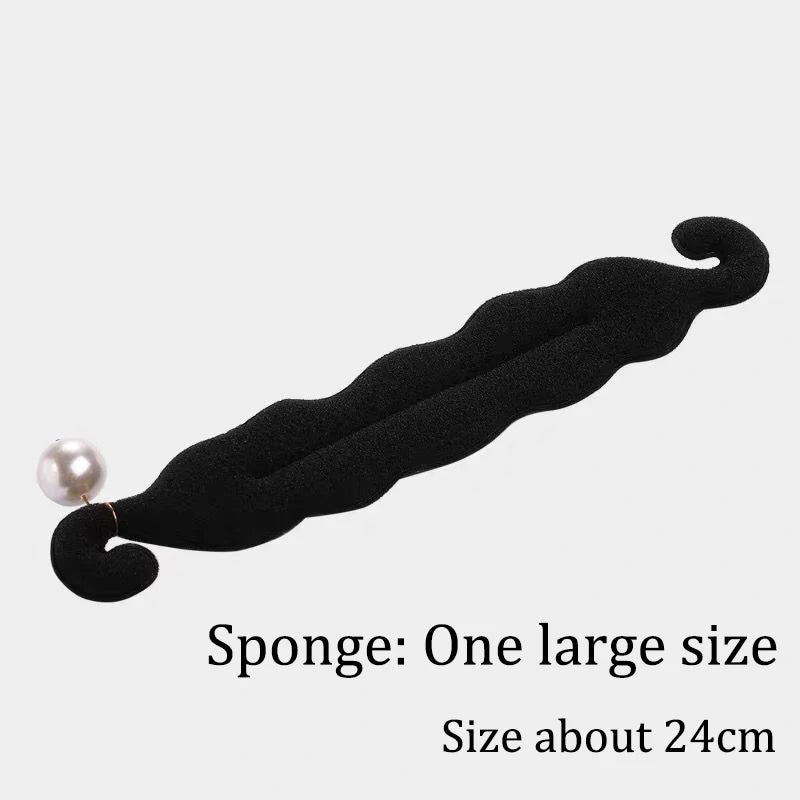 For Beam Twister Hairpin Bagel Sofia Twist Hair Donut Bun Accessory | Industrial Styl lifestyle view