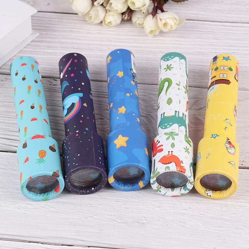 Interactive Logical Rotating Kaleidoscope Magic Classic Educational Toys for Kids Imag close-up view