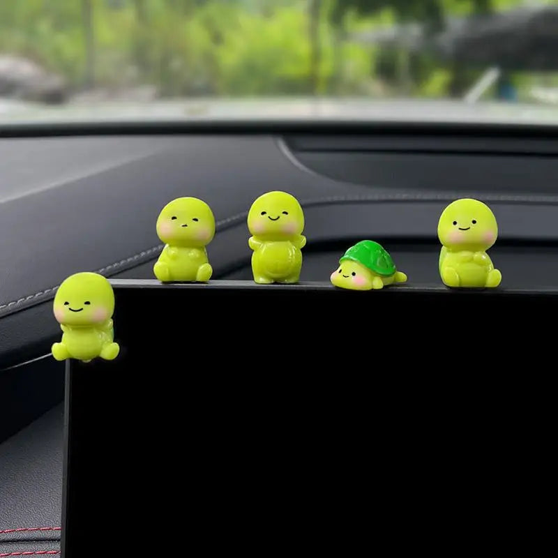 Mini Chickens Car Rearview Mirror Decor detail view