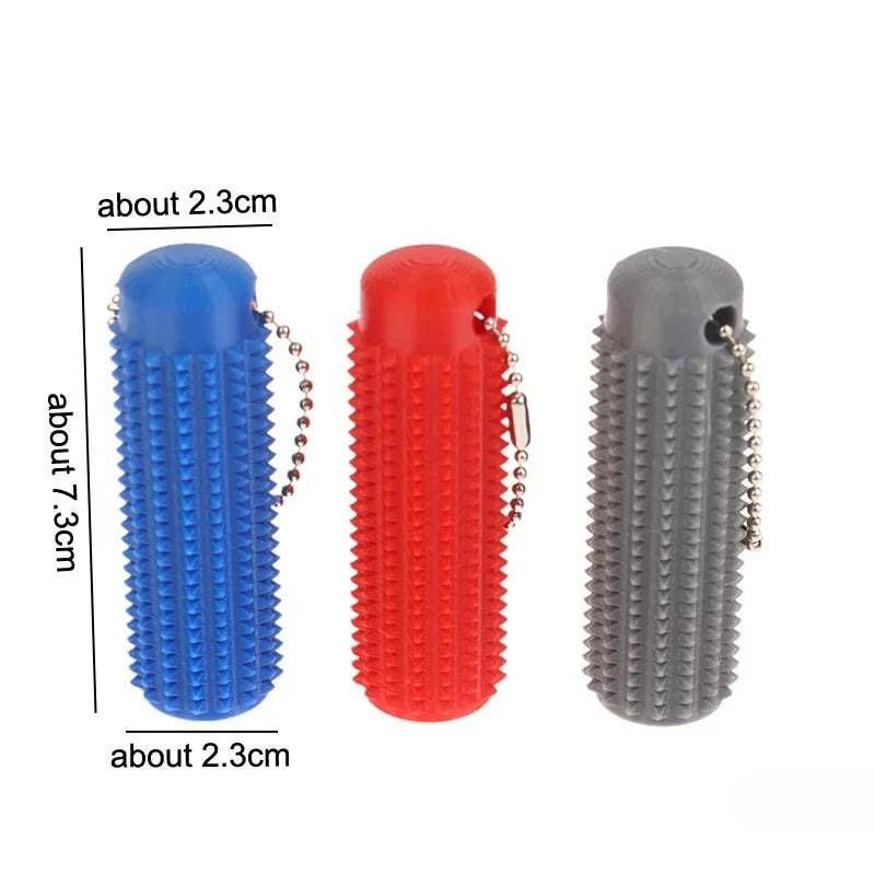 Little Ouchies Pocket-Sized Mini Spiky Grippie Stress Relief Keychain Fidget Toy | additional angle
