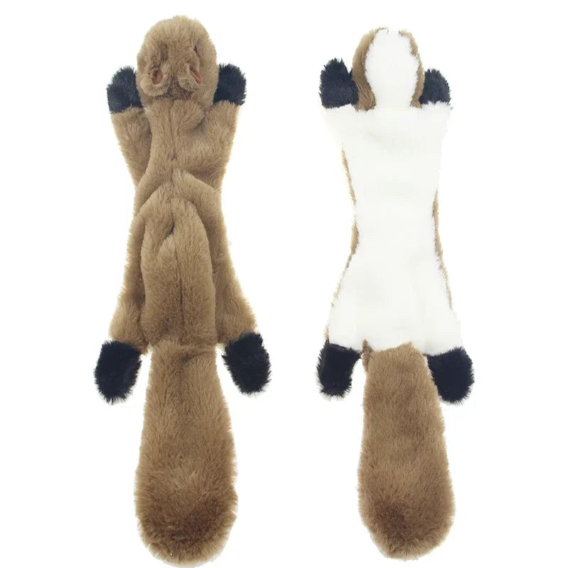 Squeaky Dog Toy | No Stuffing Plush Toy with Built In Sounders detail view
