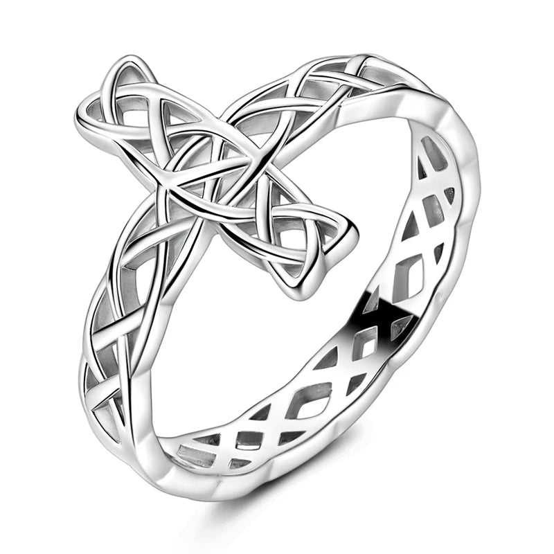 LAZA 925 Sterling Silver Colorful Rings Sparking Zirconium Bowknot Moon Sun Original lifestyle view