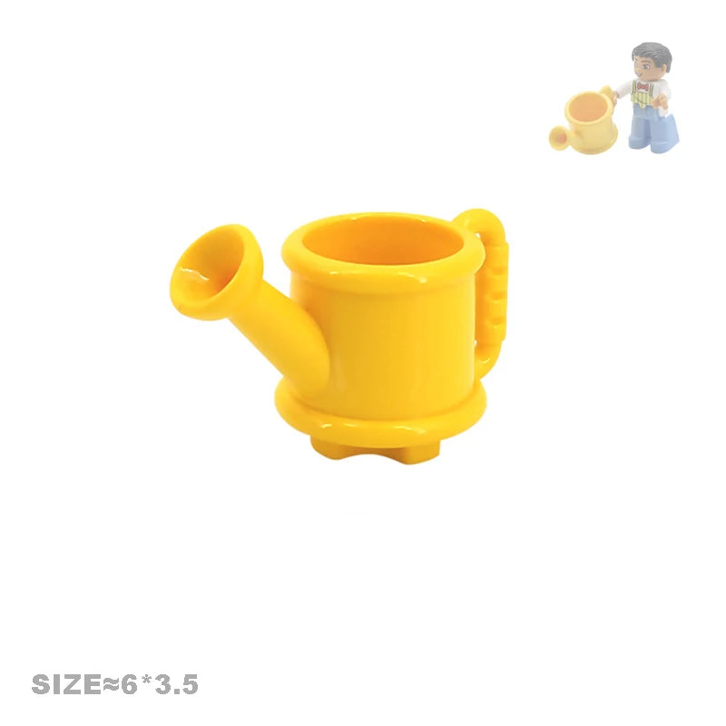 Play House Building Blocks Set | Compatible Furniture Accessories for Kids additional angle