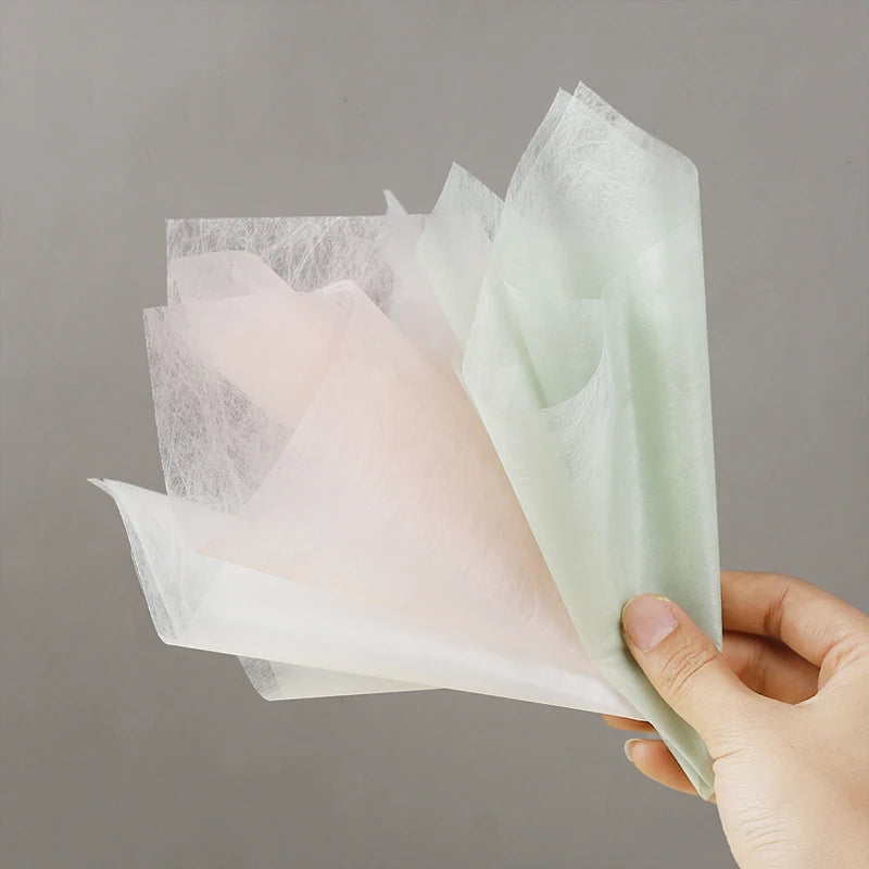 40pcs Tissue Paper Florist Flower Wrapping Paper DIY Handmade Bouquet Crafts Gifts Packa detail view