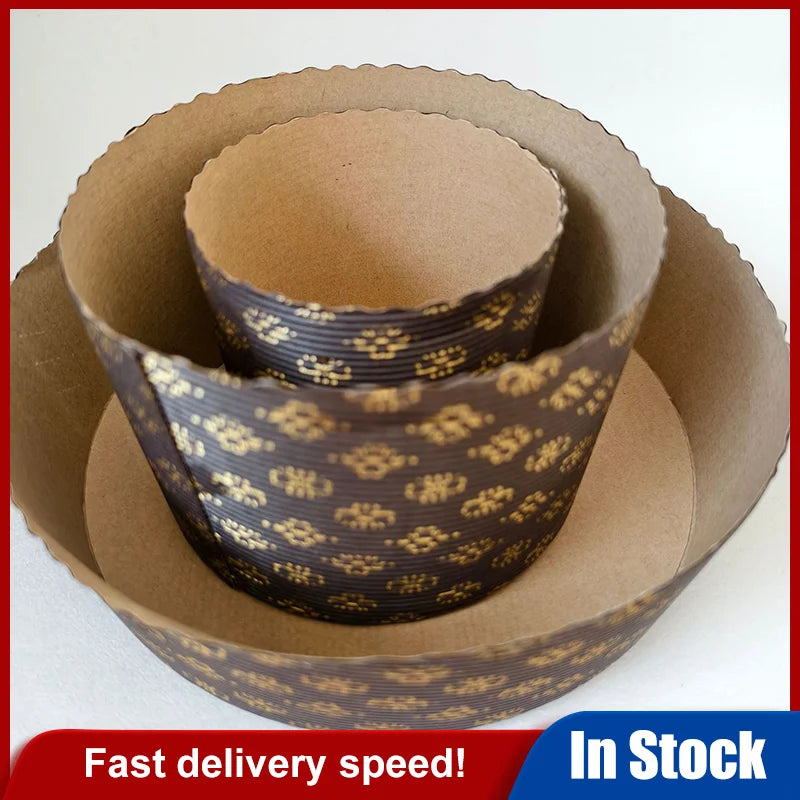5Pcs Paper Tray Dove Mold Pastry Bread Cake Carton Packaging Cake Decoration Christma lifestyle view