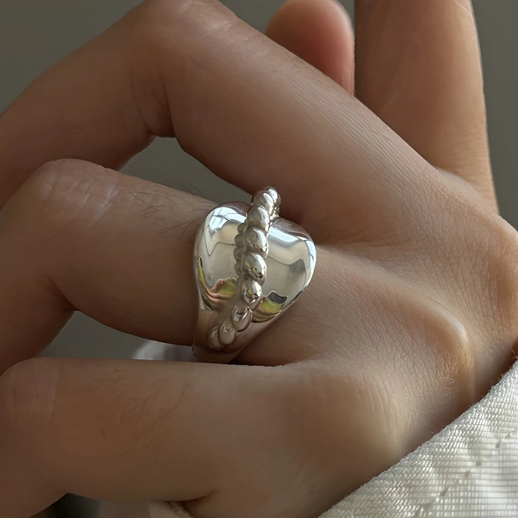 Sterling Silver Bow Ring for Women