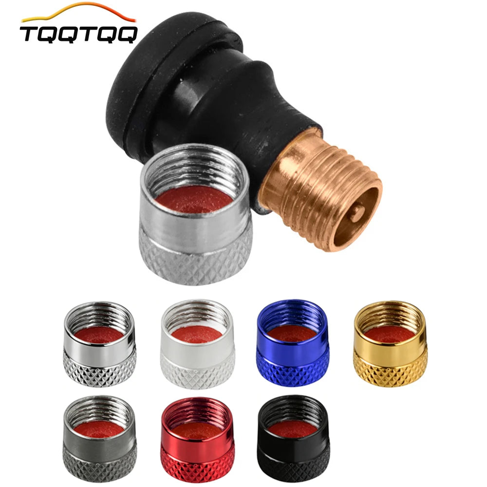 4PCS Tire Valve Stem Caps, Corrosion Resistant Universal Covers