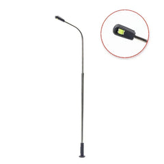 HO Scale Street Lamp Post Warm White 1:87 Model Railway Lighting | 10 Pack Diorama Ac alternate view