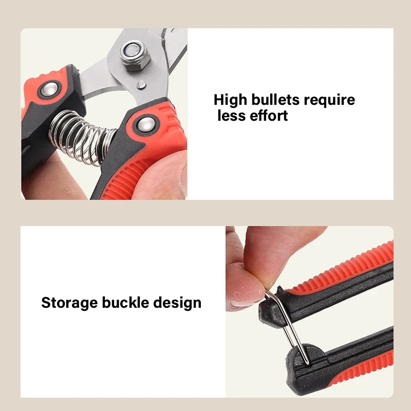 Stainless Steel Pruning Shears – Sharp