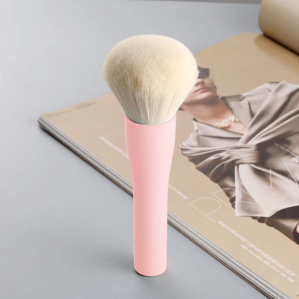 Large Fluffy Powder Brush | Professional Synthetic Bristles for All Skin Types lifestyle view