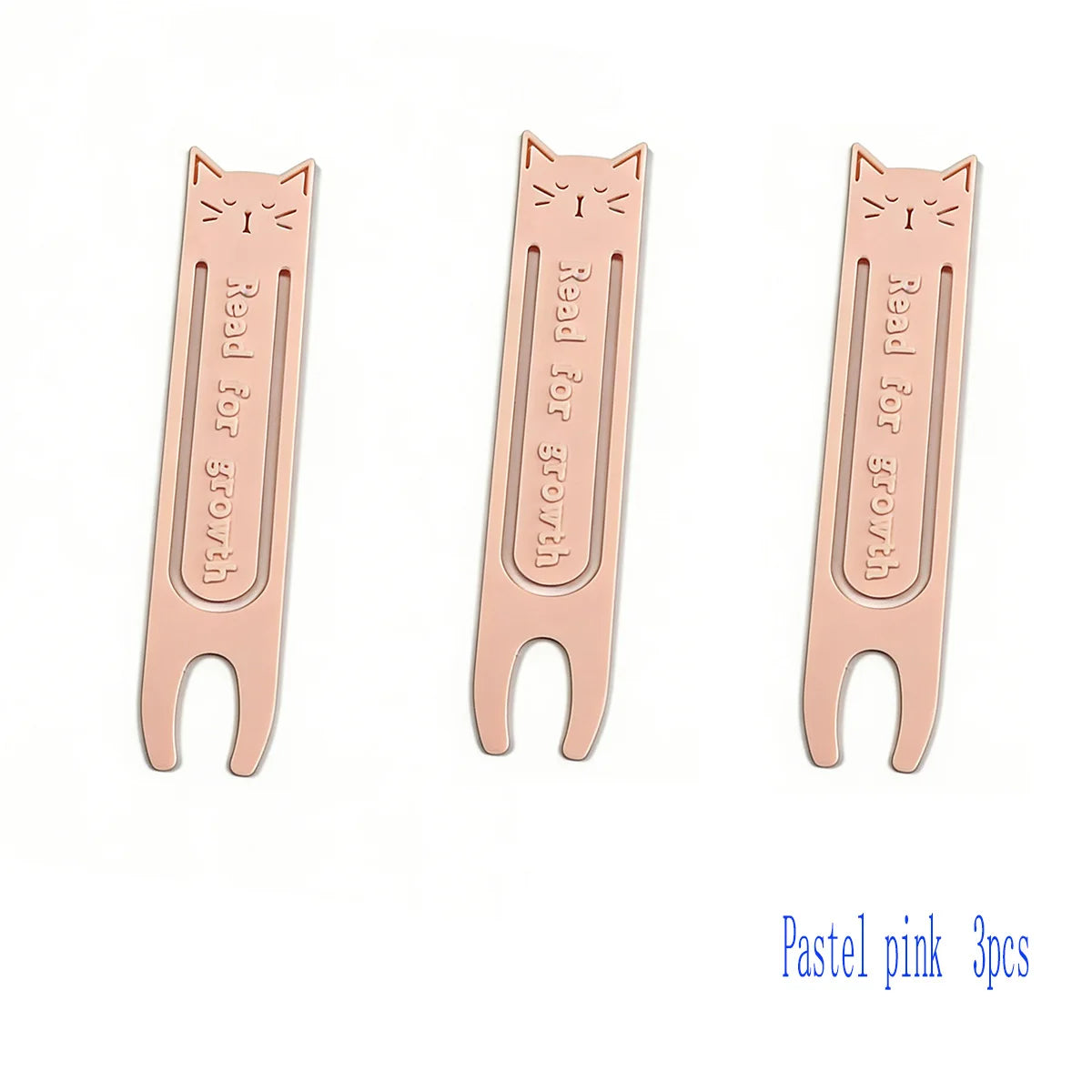 "Read for Growth" Reading Bookmarks, Creative Cat-Themed Labels, Reading Gifts for Book detail view