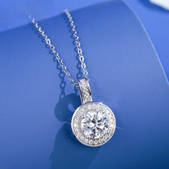 925 Sterling Silver Necklace Fashion Italian Silver Necklace Jewelry for Men and Women Plated 18k Wh