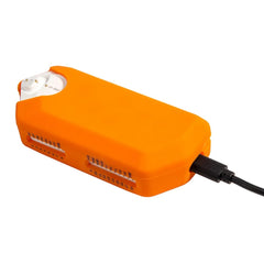 Silicone For Flipper Zero Protective Case Multifunctional Tool White/Orange Game Console detail view