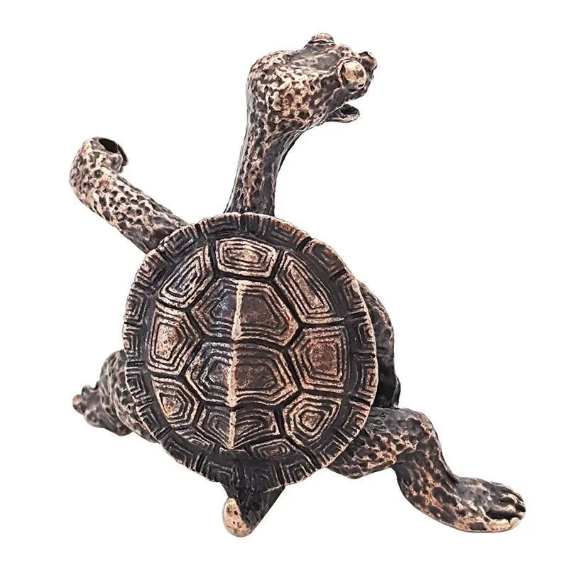 Mini Turtle Shape Incense Stick Holder | Metal Animal Incense Burner close-up view