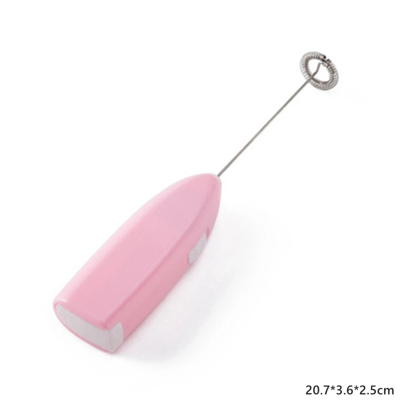 Portable Milk Frother Handheld Mixer | Electric Coffee Foamer Whisk alternate view
