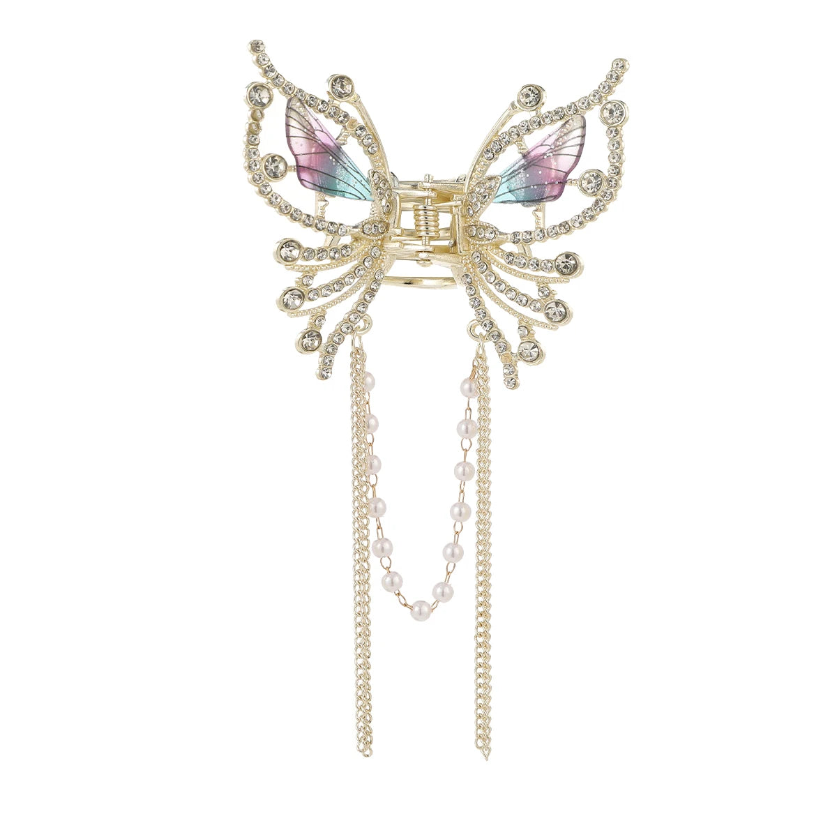 AWAYTR Shark Crab Clips Girls Hairpin Hair Accessories Korean Women Simple Hair Claw lifestyle view