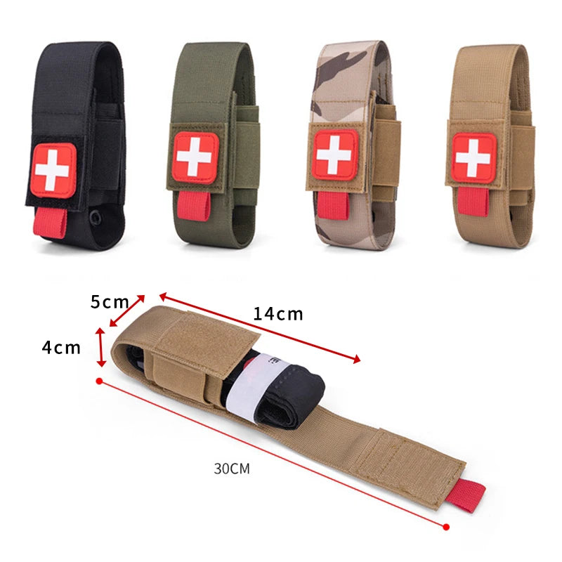 Outdoor Scissors Set Molle Tourniquet Storage Protective Bag | Rescue Survival Kit fo alternate view