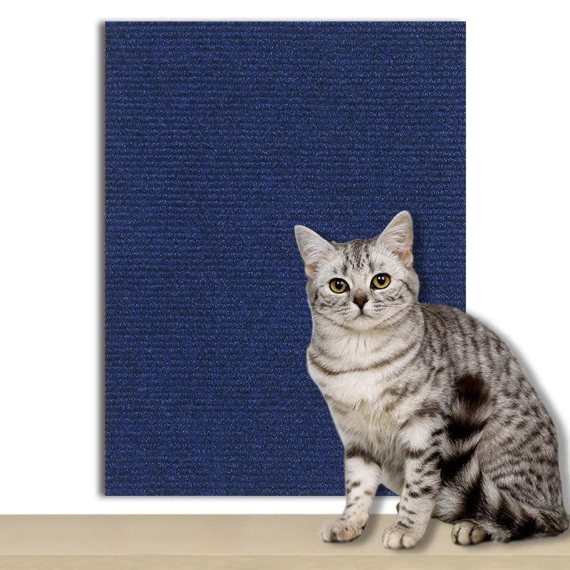 Anti Cat Scratch Sofa Protector | Self Adhesive Carpet Scratch Pad for Cats lifestyle view