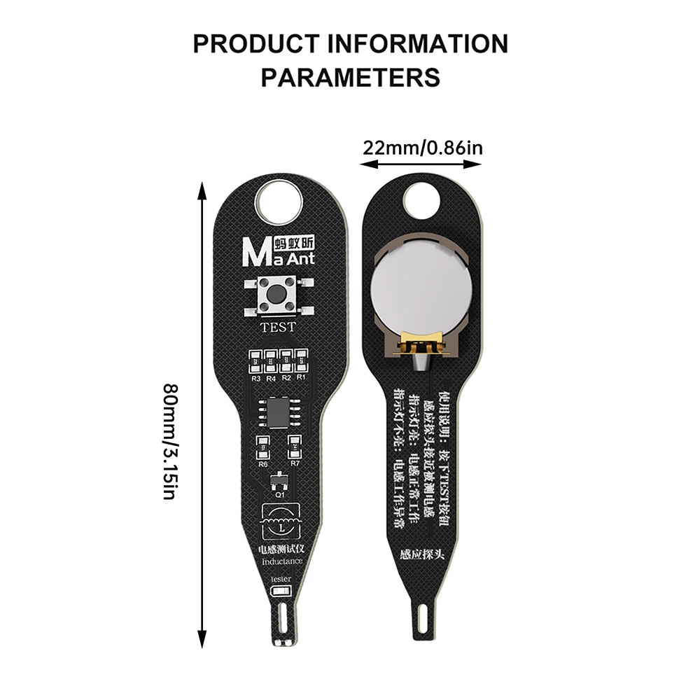 M093 Inductance Tester | Motherboard Coil Fault Detection Tool additional angle