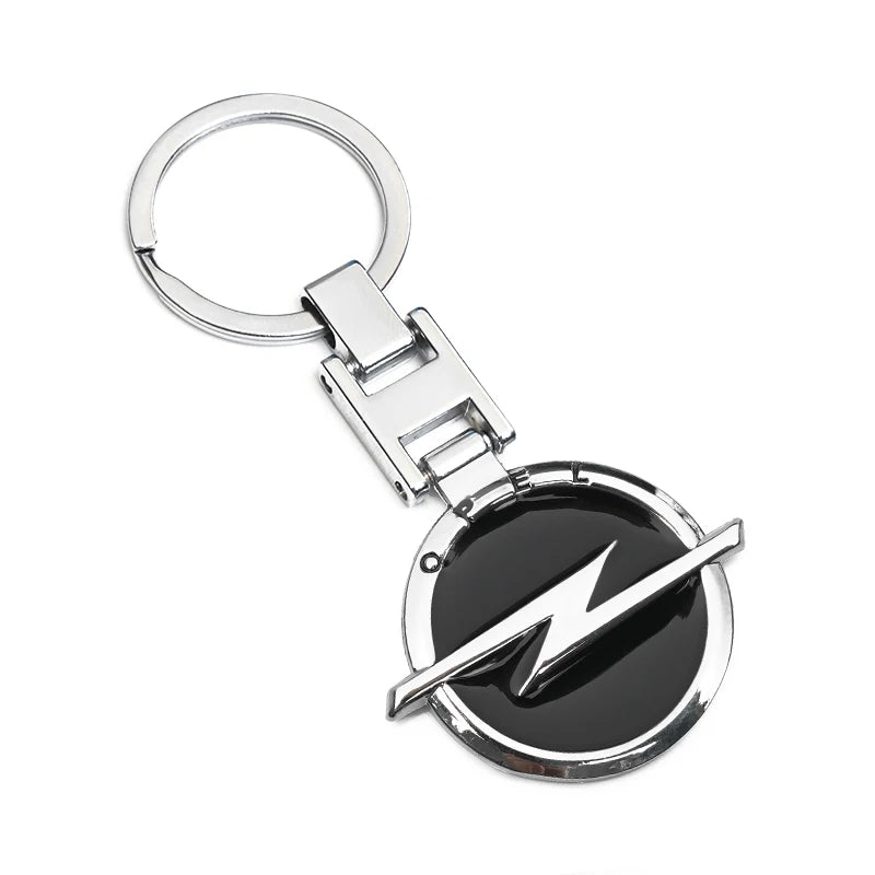 Opel Astra Keychain | Metal Emblem Key Ring for Vauxhall Fans detail view