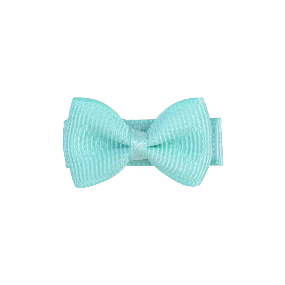 Inches Solid Colors Mini Hair Bows Clip alternate view