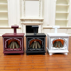 LED Mini Fireplace Night Light | Creative Home Decoration detail view