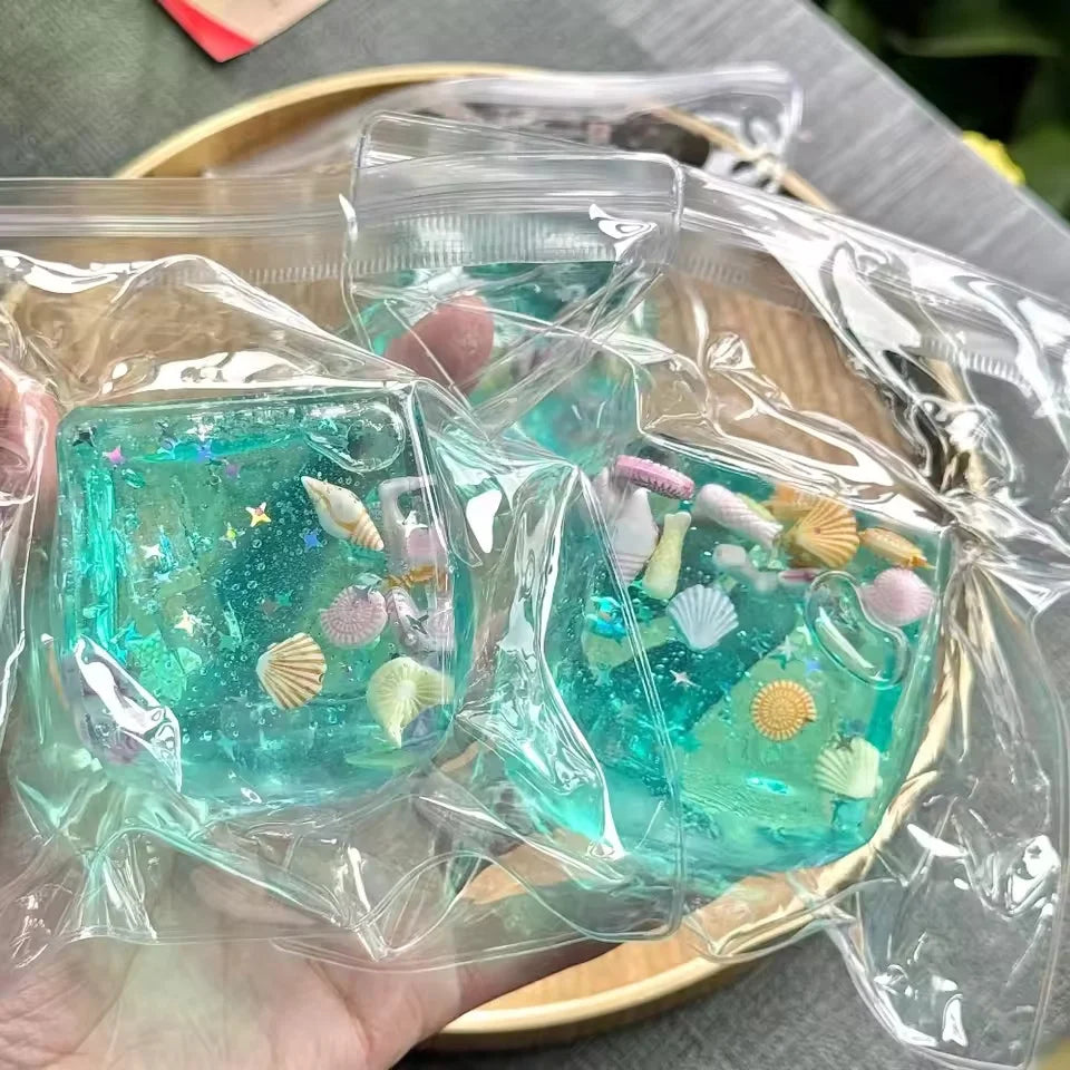Adults Squishy Ocean Blocks Stress Balls Autism Sensory Toys Stress Anxiety Relief additional angle