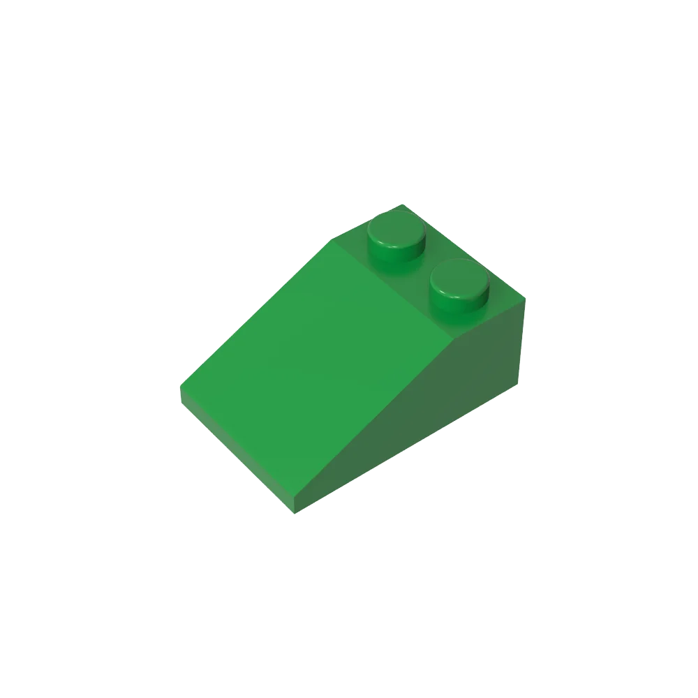 Gobricks Slope 33° 3 x 2 Building Block | Compatible with Lego 3298 detail view