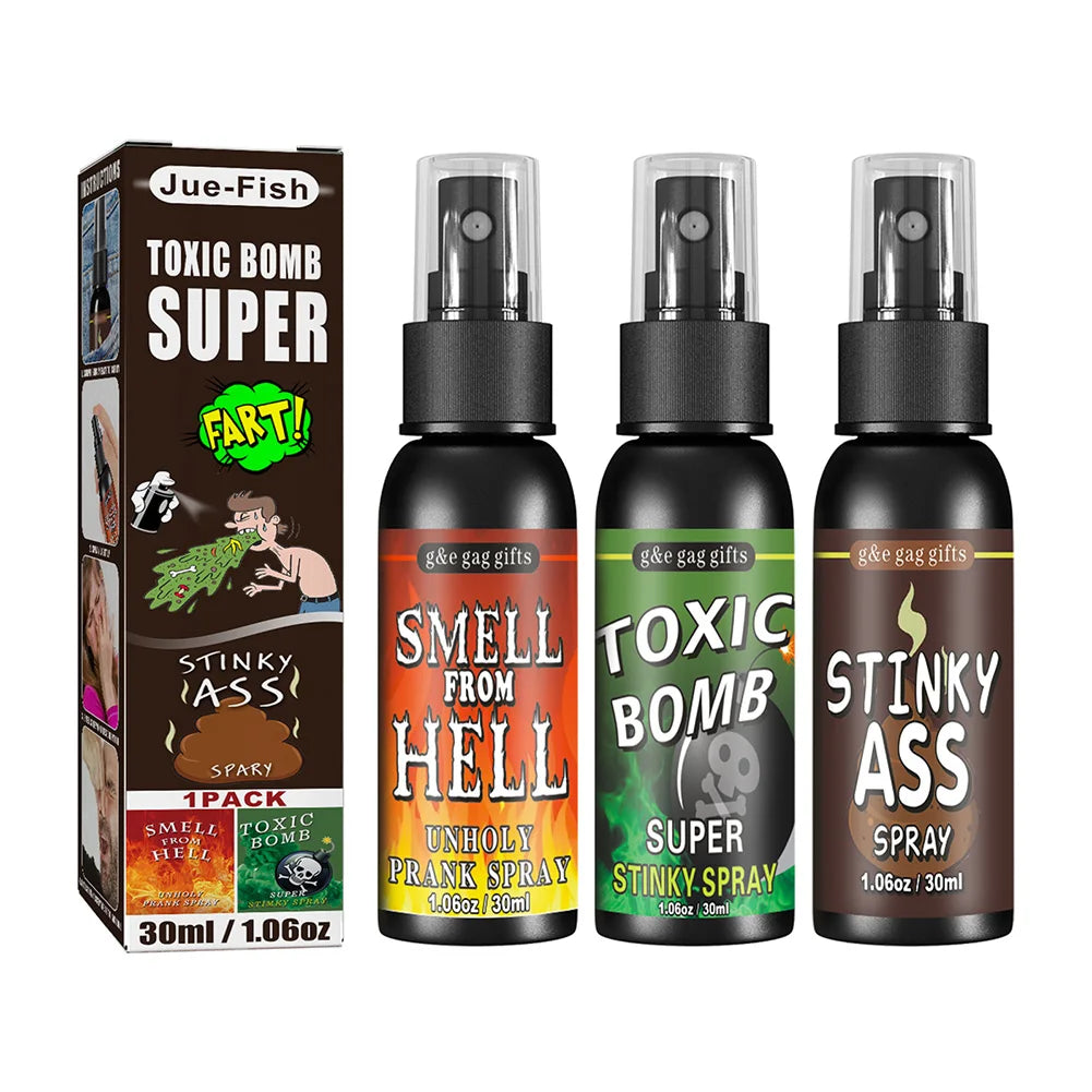 30ml Fart Gag Spray Prank Joke Plastic Liquid Fart Gag Party Supplies Stinky Fart for Ad detail view