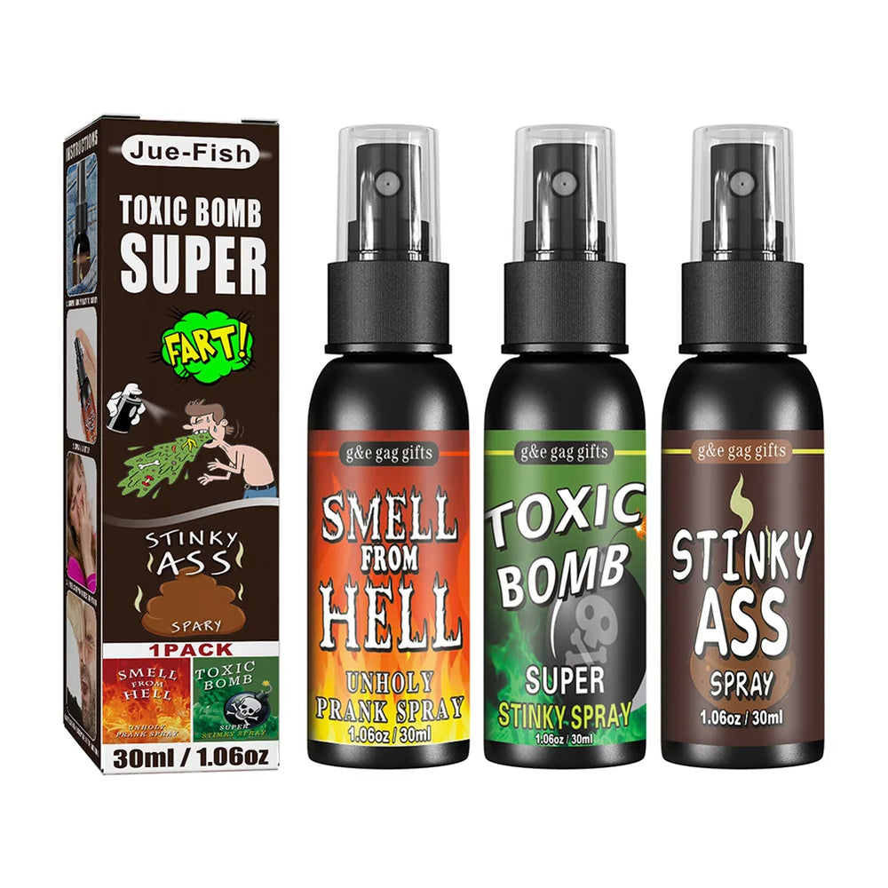 30ml Fart Gag Spray Prank Joke Plastic Liquid Fart Gag Party Supplies Stinky Fart for Ad detail view