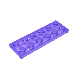 Plate 2 x 6 Building Block | Compatible Building Brick for DIY Creations alternate view