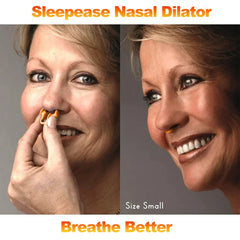 Silicone Nose Clip | Anti Snoring Nasal Dilator for Better Sleep close-up view